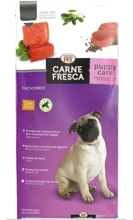 Grand Pet - Alimento Premium Para Cachorros Carne Fresca Puppy Care 4 Kg