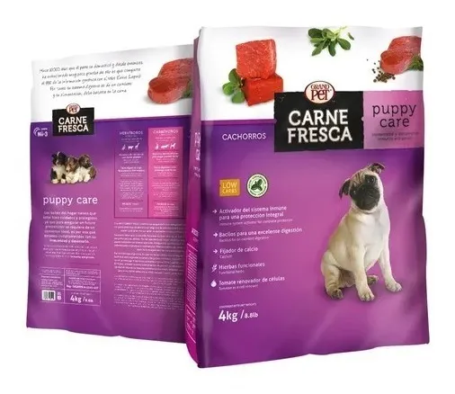 Grand Pet - Alimento Premium Para Cachorros Carne Fresca Puppy Care 4 Kg